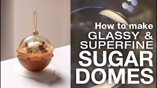 How to Make Glass Sugar Dome [upl. by Drawets730]