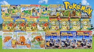 Pokemon Candy Toys Unboxing Compilation [upl. by Thurlough272]