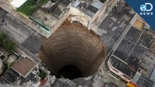 How Scary Sinkholes Are Formed [upl. by Schargel183]