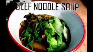 How to cook Taiwanese Beef Noodle Soup Niu Rou Mian [upl. by Cloutman317]