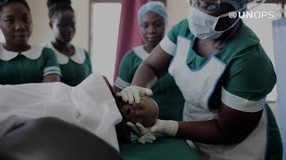 Helping midwives train in Ghana [upl. by Akemat35]