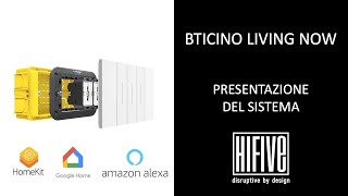 BTicino Living Now  Presentazione del sistema [upl. by Hedaza]