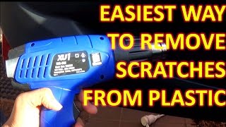 How to remove SCRATCHES from plastic PERMANANTLY [upl. by Rickard]