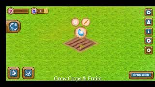 CropBytes Trailer  Farming Simulator Blockchain Game [upl. by Ancilin]