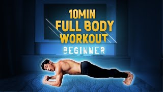 Level 1 10 Minute Bodyweight Workout for Starters [upl. by Niassuh756]