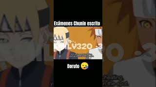 Exámenes Chunin BORUTO va NARUTO [upl. by Eireva]