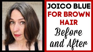 Gray Hair Products Review Joico Blue Shampoo for Gray Hair Transition [upl. by Hasile]