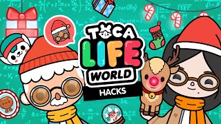 HAPPY HOLIDAY HACKS 🎁  Toca Life World Tricks amp Secrets [upl. by Uolyram]