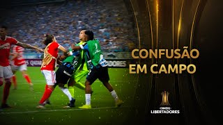 Confusão GreNal  Grêmio 0 x 0 Internacional  Libertadores 2020 [upl. by Joeann]