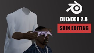 Beginner Blender 28 Tutorial GTASA Headswapping [upl. by Yelrebma631]