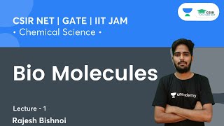 Bio Molecules  CSIR NET 2021  GATE  IIT JAM  By Rajesh Bishnoi [upl. by Atinehc901]