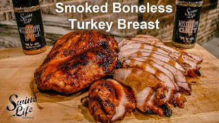 Smoked Boneless Turkey Breast [upl. by Anerual548]