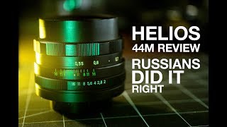 HELIOS 44M 582 Review  More Than Just SWIRLY BOKEH [upl. by Ardnahc478]