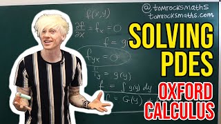 Oxford Calculus Solving Simple PDEs [upl. by Ahsaeym]