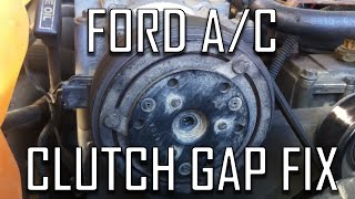 Ford How to Fix AC Clutch Air Gap [upl. by Mazonson588]