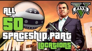 GTA 5 All Spaceship Part Locations for Space quotDockerquot Car [upl. by Schnurr]