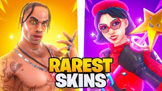 10 RAREST Fortnite Skins [upl. by Eelynnhoj]