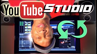 How To Rotate Videos In YOUTUBE Studio Editor  Unhide Rotate Buttons [upl. by Boorer]