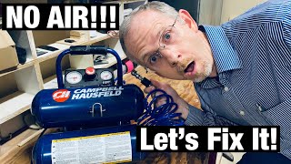 How to Fix Air Compressor That Won’t Start [upl. by Sven]