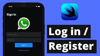 SwiftUI Email  Password Sign In with Firebase Auth 2023 Xcode 12 SwiftUI 20  iOS Development [upl. by Brackely442]