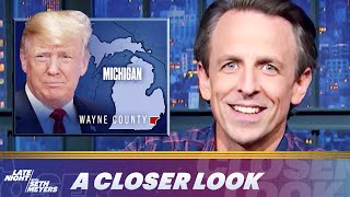 Rudy Giulianis Insane Press Conference Trump Tries to Steal Michigan A Closer Look [upl. by Raffarty]