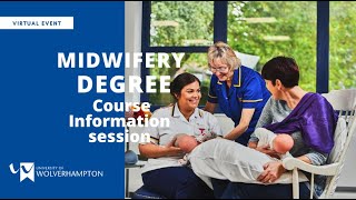 Midwifery course information  University of Wolverhampton [upl. by Athalee]