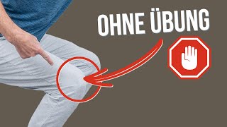 OHNE nervige Übungen – Mache DAS gegen Knieschmerzen [upl. by Aikemehs]