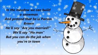 Amy Grant  Winter Wonderland Lyrics [upl. by Gorlicki]