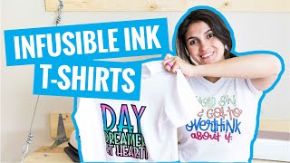 How to Make TShirts with Cricut Infusible Ink Pens and Transfer Sheets [upl. by Petulah360]