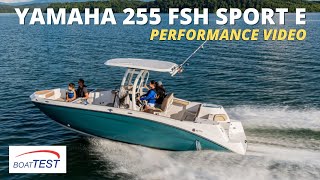 Yamaha 255 FSH Sport E 2021  Test Video [upl. by Anilatsyrc517]