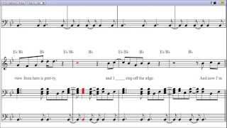 quotBroadway Here I Comequot SMASH  Piano Sheet Music Teaser [upl. by Yroj6]