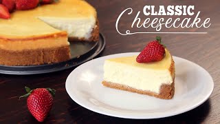 Classic Cheesecake Recipe  How Tasty Channel [upl. by Dario]