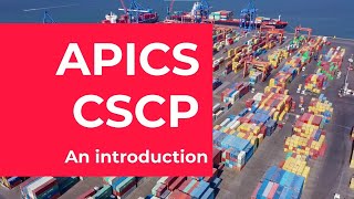 APICS CSCP Certified Supply Chain Professional course [upl. by Danette318]