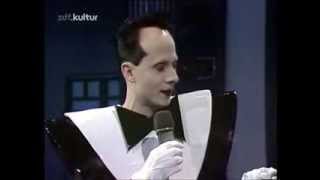 Klaus Nomi interview  Total Eclipse on German TV [upl. by Nadnarb]