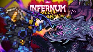 Terraria  CALAMITY INFERNUM The MELEE CLASS EXPERIENCE [upl. by Urias380]