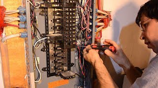 Wiring a new 240 volt circuit [upl. by Downall734]