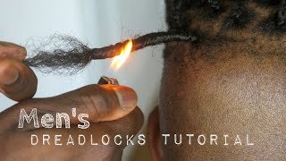 Lockser meme avec des cheveux courts  DREADLOCKS TUTORIAL [upl. by Calvano701]