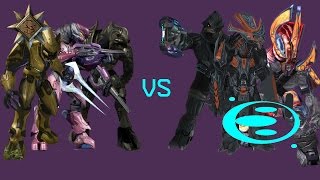 halo 2 elites vs brutes covenant rebelion sangheili [upl. by Olemrac]