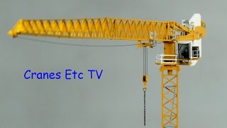 Conrad Potain MDT 389 Tower Crane by Cranes Etc TV [upl. by Drol]