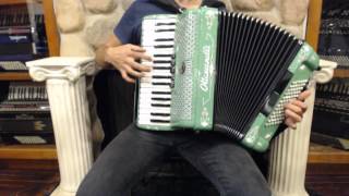 How to Play a 72 Bass Accordion  Lesson 1  Irish Reel in D Minor  Tamlin  Glasgow Reel [upl. by Ettore802]