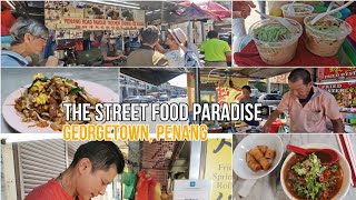 Georgetown Penang  The Street Food Paradise [upl. by Ahsaele]