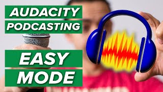 How to Record and Edit a Podcast in Audacity Complete Tutorial [upl. by Aeneg]