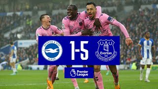 BRIGHTON 15 EVERTON  Premier League highlights [upl. by Analli]