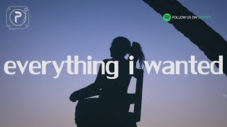 Billie Eilish  everything i wanted Lyrics [upl. by Bej]