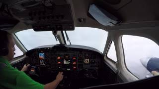 King Air 350 Takeoff from KLLQ Cockpit View [upl. by Suter]