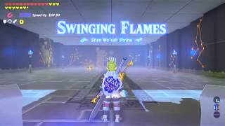 BotW156a  Swinging Flames Shrine Made Easy  Shae Mosah Shrine [upl. by Cestar893]