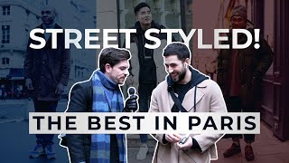 Best Men’s Fashion in Paris  Street Styled [upl. by Coheman407]