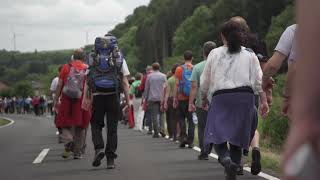 Echternach  Springprozession  Procession Dansante  Hopping Procession 2020 [upl. by Halivah737]