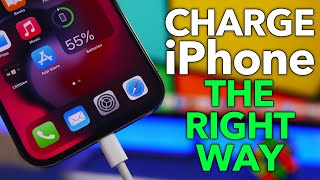 How to Charge Your iPhone the RIGHT Way  MAXIMIZE Battery Life [upl. by Stephanie]