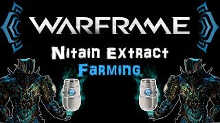 U207 Warframe  Nitain Extract Farming  N00blShowtek [upl. by Sigfried746]